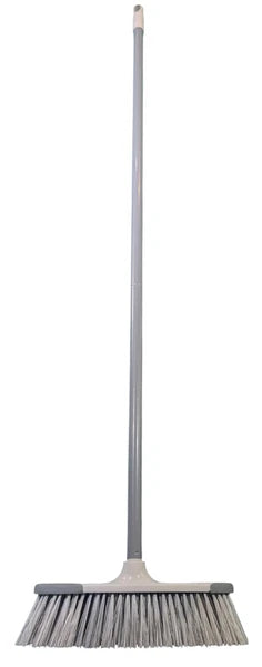 Comprehensive Cleaning Set - Large & Small Brooms, Dustpan, Squeegee & Brushes