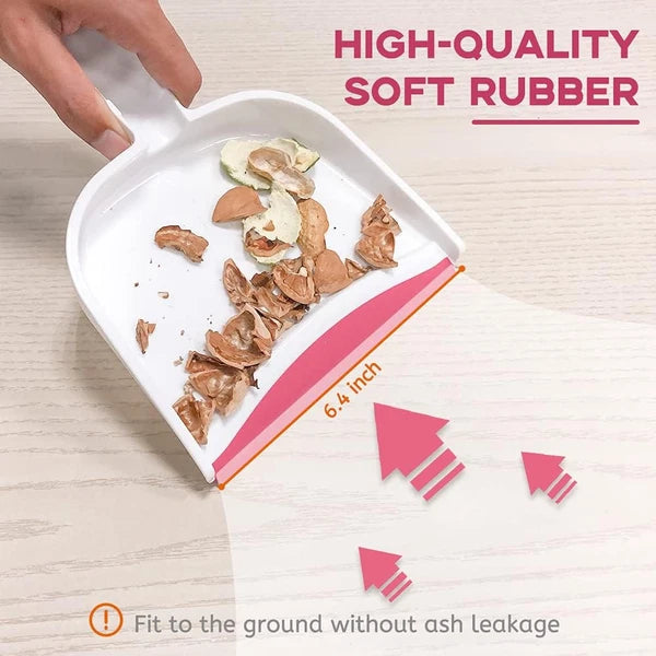 Broom Dustpan Brush Small Dust pan : and Set 1pcs, Blue