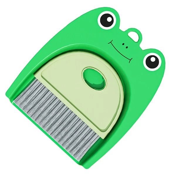 Small Broom Set Child Pupils Desktop Brush Dustpan and Compact Cleaning Tools