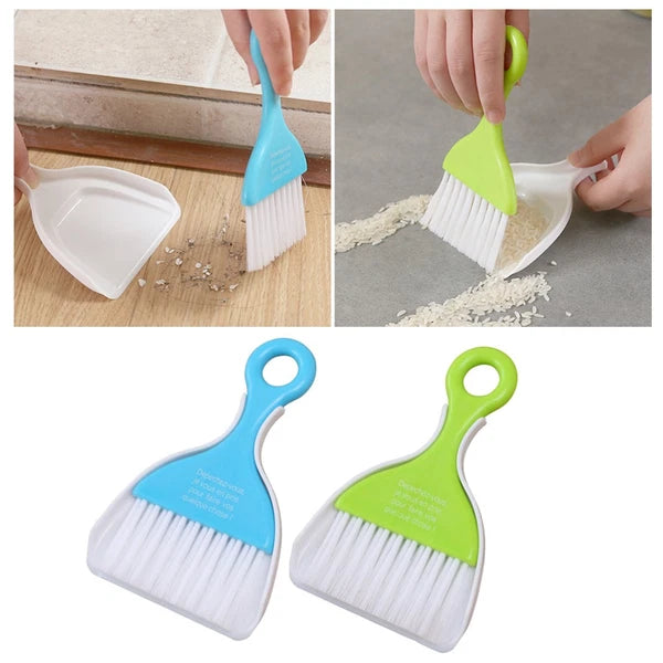 2 Sets Dust Removal Broom Keyboard Brush Cleaner Child Hand Desktop