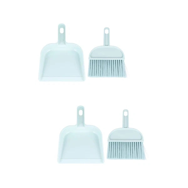 Set of 2 Mini Dustpan Broom Pet Cage Cleaning Supplies Hamster Cleaner