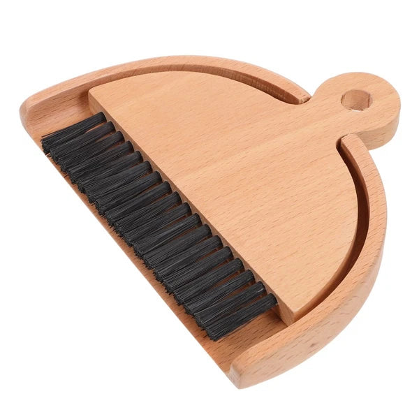 Desktop Cleaning Brush Set Child Dad Broom and Dustpan with Standing