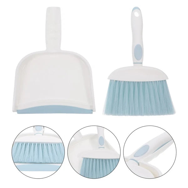 Dust Brush Set Desktop Mini Broom Dustpan and Camping Supplies Gap Cleaning