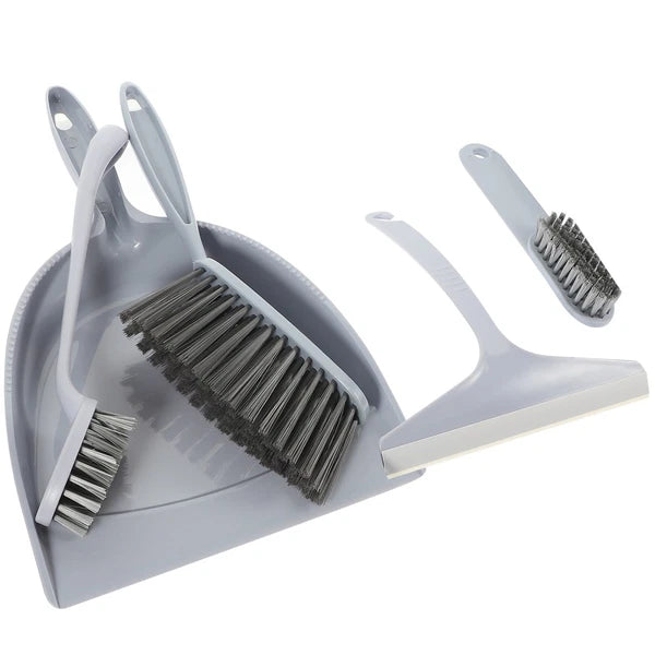 5 Pcs Broom Dustpan Child Mini Brooms Small Cleaning Brush for Desk