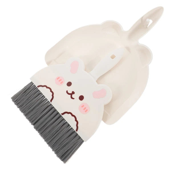 Mini Broom Set Travel Child Desktop Cleaning Supplies for Housekeeping