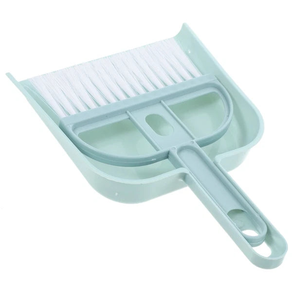 Mini Broom Dustpan Set Desktop Small Cleaning Supplies Keyboard Duster