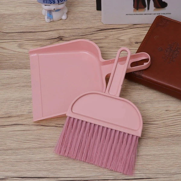 Mini Broom Dustpan Set Small Brush Desktop First Apartment Essentials