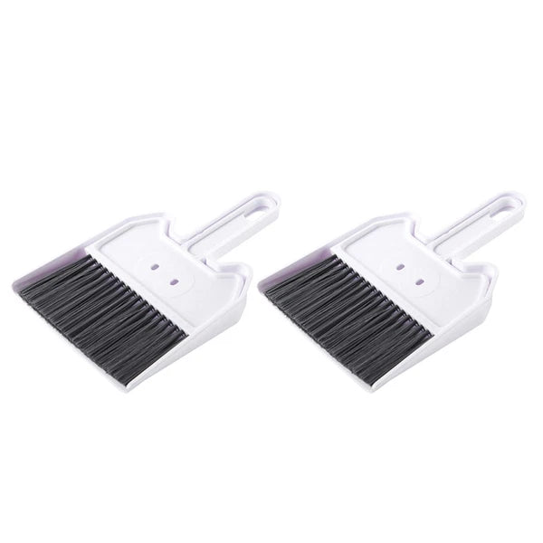 2 Sets Keyboard Cleaning Brush Child Desk Supplies Broom with Dustpan
