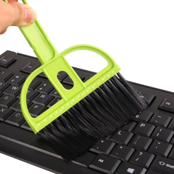 6 Sets Keyboard Cleaner Kit Broom and Dustpan Mini Desk Computer Cleaning