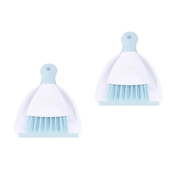 2 Pieces Convenient Small Dustpan Set Cleaning Tools Household Supplies