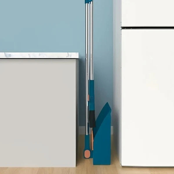 1 Set Broom and Dustpan with Long Handle, Durable for Home Office Dorm Use