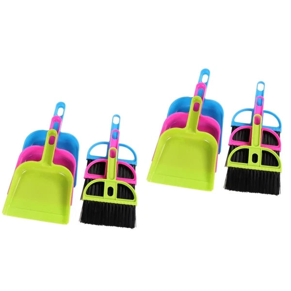 2 Pack Handy Broom Dustpan Set Laptop Cleaning Brush Mini Cleaner