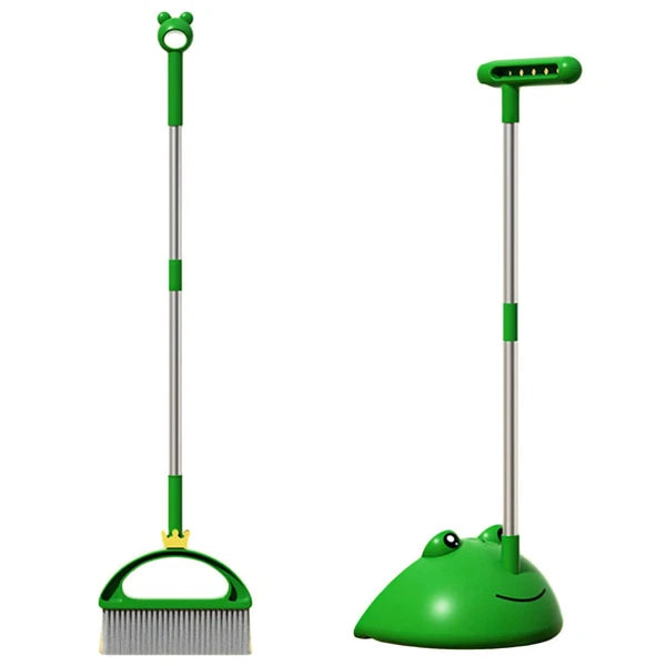 Children's Broom Set Student Home Cleaning Supplies with Dustpan