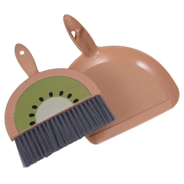 Mini Broom Set Office Child Brooms for Sweeping Indoor with Standing Dustpan