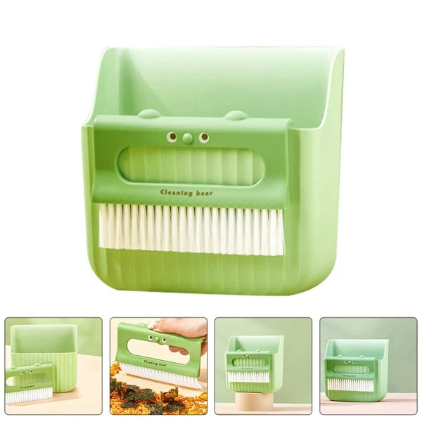 Cleaning Broom Set Mini Brush Multi-function Dustpan Counter Top