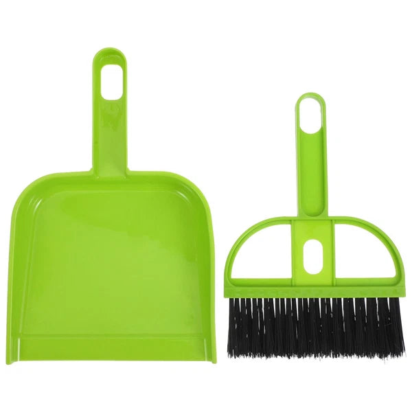Mini Broom Dustpan Set Child Car Cleaning Brush Interior Toys Gift for Toddlers