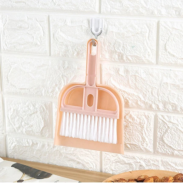 6 Sets Cleaning Artifact Miniature Brush and Dustpan Bulk Kids Broom