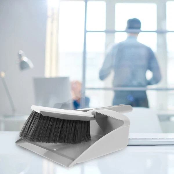 Mini Dustpan Broom Set Desktop Small Brush and Cleaning Portable