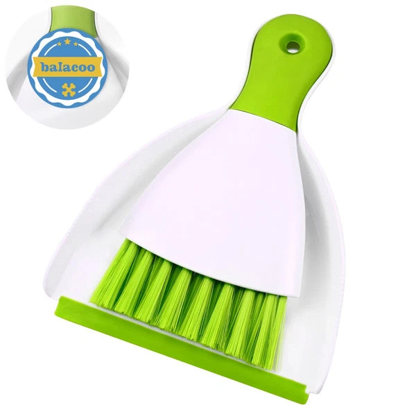 Mini Broom Set Tiny with Dustpan Hand Cleaning Utensils Cage Cleaner