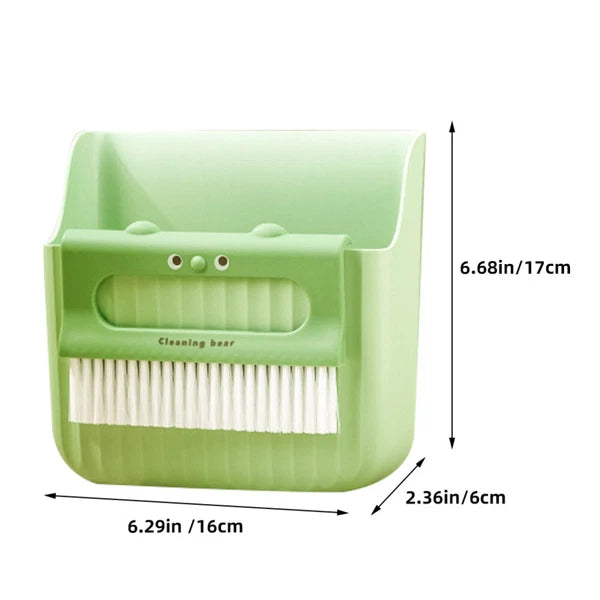 2 Pack Cleaning Broom Set Dustpan with Brush Convenient Mini And