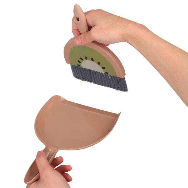 Mini Broom Set Office Child Brooms for Sweeping Indoor with Standing Dustpan