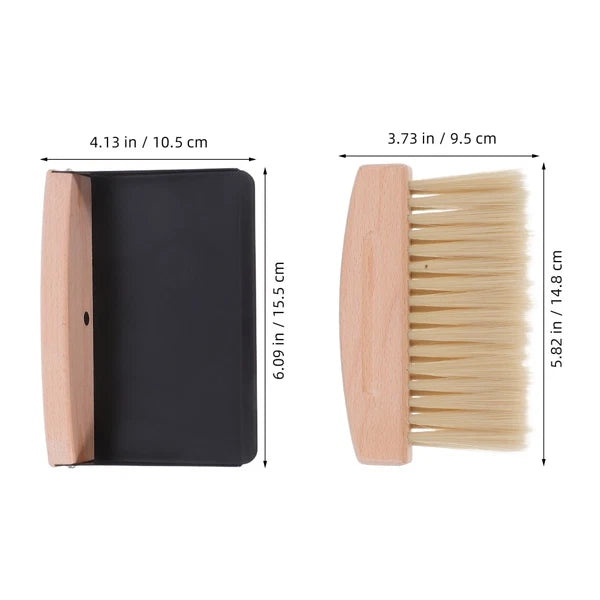 Mini Broom Dustpan Brush Pans Table and Set Desktop Cleaning Supplies
