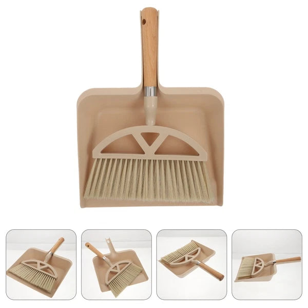 Desktop Cleaning Mini Broom Dustpan Set Table and Brush Handheld