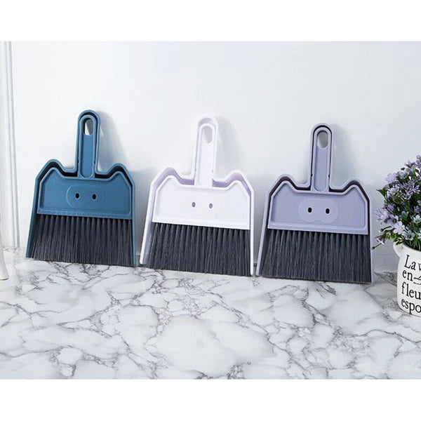 2 Sets Keyboard Cleaning Brush Small Hand Broom And Dustpan Child-