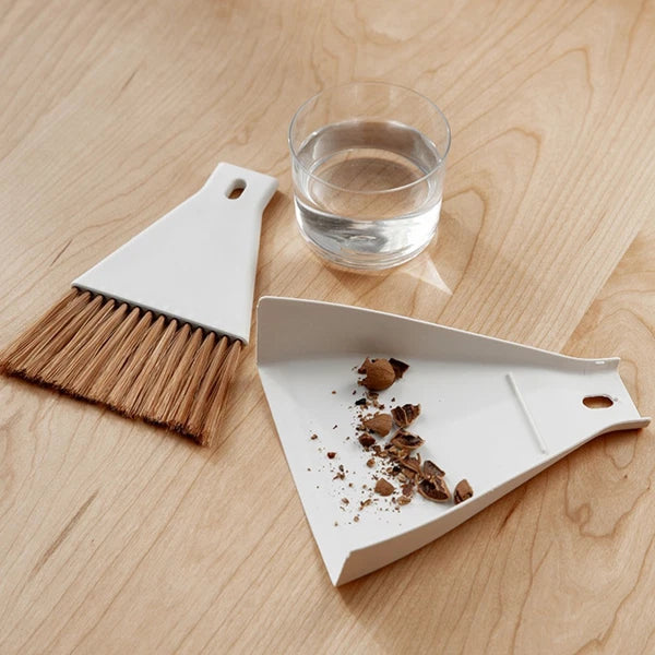 2 Set Preschool Education Broom Small Dustpan Travel Whisk for Car Cleaning