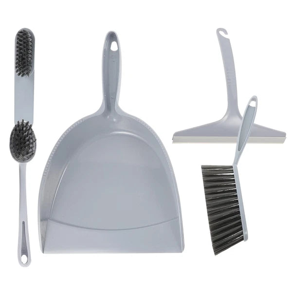 5 Pcs Broom Dustpan Child Handheld Mini Cleaning Brush for Table