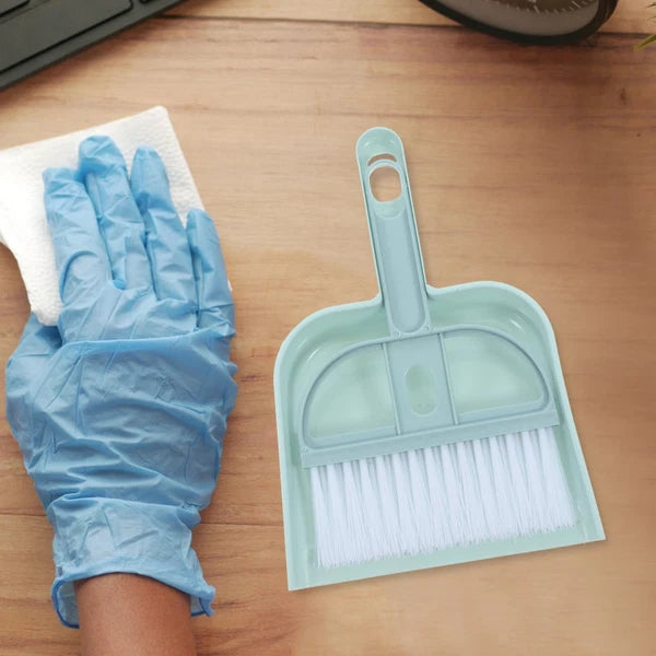 Mini Broom Dustpan Set Small Brush Desktop First Apartment Essentials