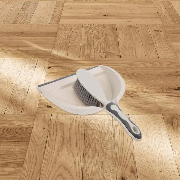 2 Sets Small Broom and Dustpan Set Multi-Functional Compact Dustpan And Brush