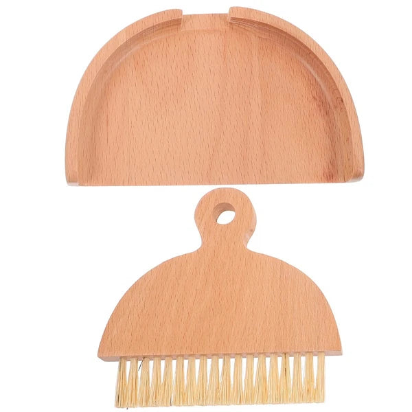 Desktop Cleaning Brush Set Child Dad Broom and Dustpan with Standing