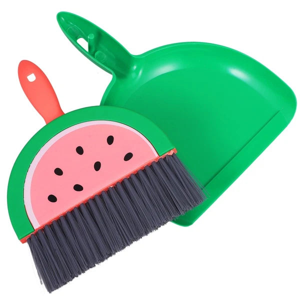Mini Broom Set Child Desktop Small Dustpan Brooms for Sweeping Indoor