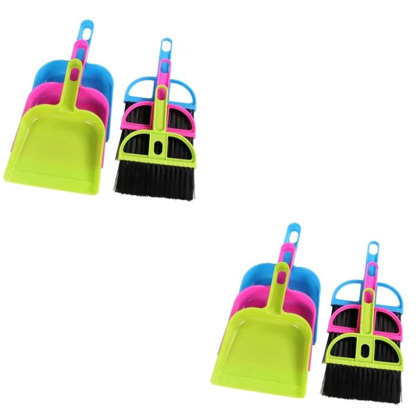 2 Pack Handy Broom Dustpan Set Laptop Cleaning Brush Mini Cleaner