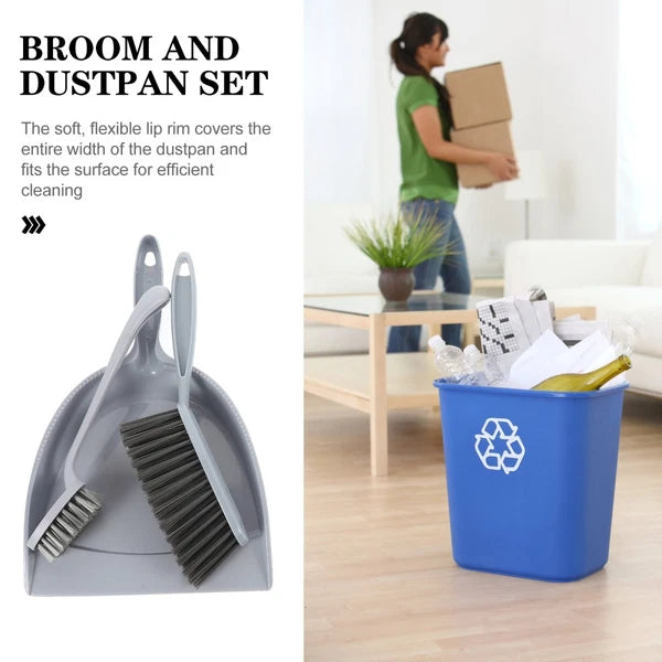 5Pcs Household Mini Broom Dustpan Set Small Desktop Glass Cleaning Tools