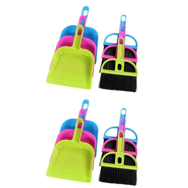 2 Pack Handy Broom Dustpan Set Laptop Cleaning Brush Mini Cleaner