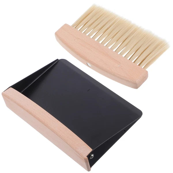 Mini Broom Dustpan Brush Pans Table and Set Desktop Cleaning Supplies