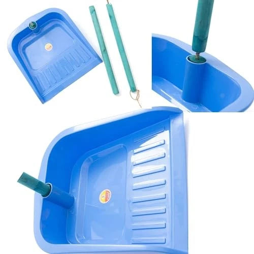 Broom and Dustpan Set for Home, Set of 3 Brooms - Broomstick for House, Combo 3