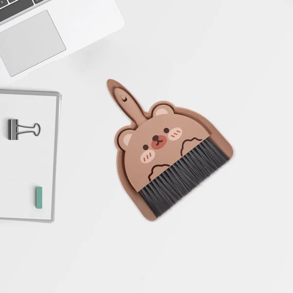 Desktop Cleaning Brush Set Handheld Small Broom with Dustpan Multifunctional